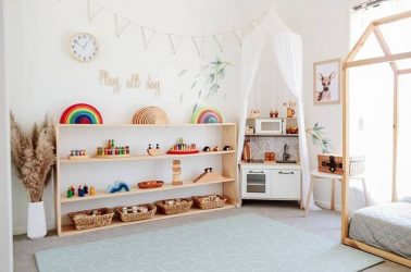 Ideas de muebles Montessori para tus habitaciones infantiles