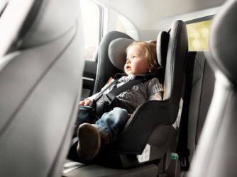 Protectores de asiento de coche para sillas de bebés