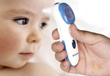 Termómetros infrarrojos para bebés