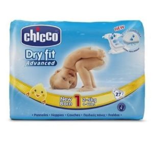 Pañales para recién nacidos Chicco Dryfit
